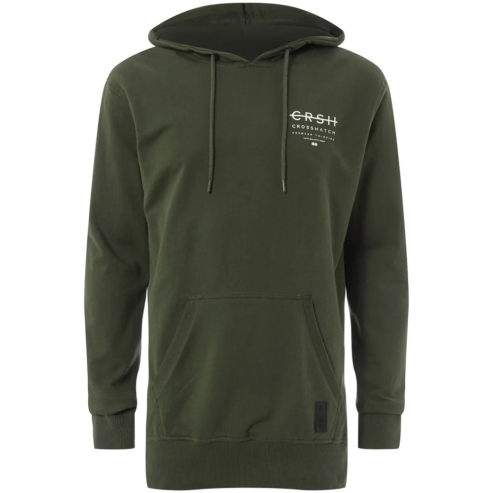 Crosshatch Men's Zerrick Hoody - Climbing LVY - S - Green Image 1