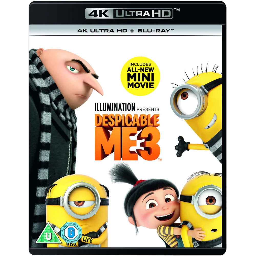 Despicable Me 3 - 4K Ultra HD (Includes Digital Download) Image 1