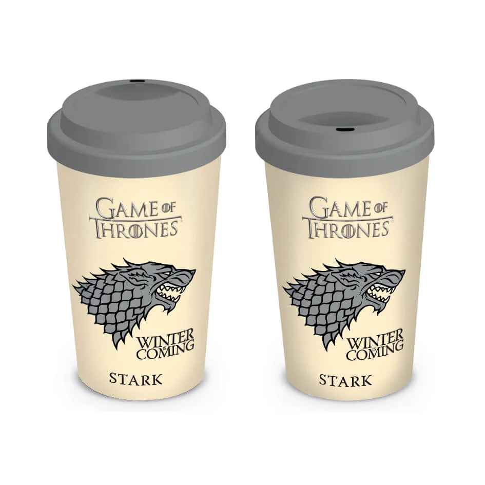 Game of Thrones House Stark Travel Mug Image 1