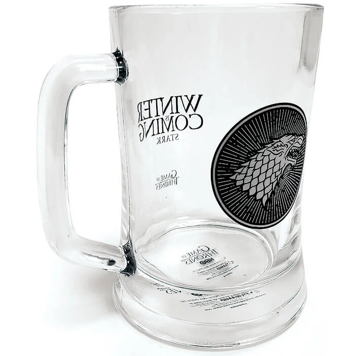 Game of Thrones Stark Glass Stein Image 1