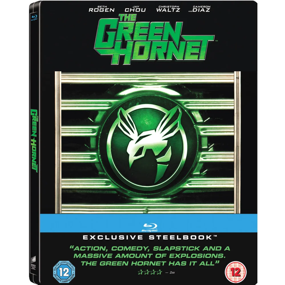The Green Hornet - Zavvi Exclusive Limited Edition Steelbook (Includes DVD Version) (Limited to 1000 Copies) Image 1