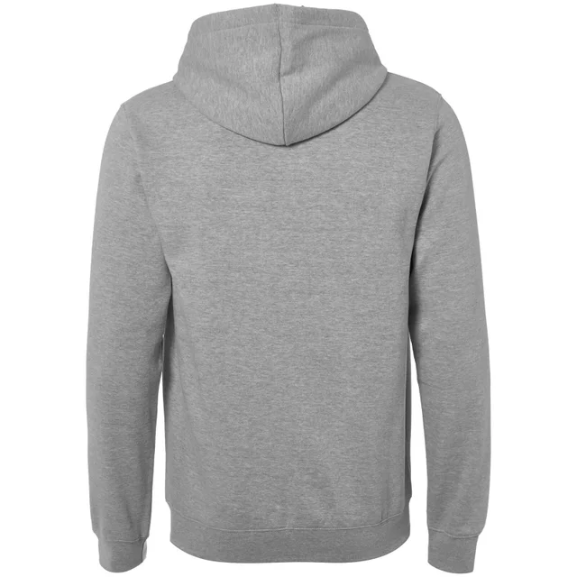 D-Struct Men's Zip Through Hoody - Grey Marl