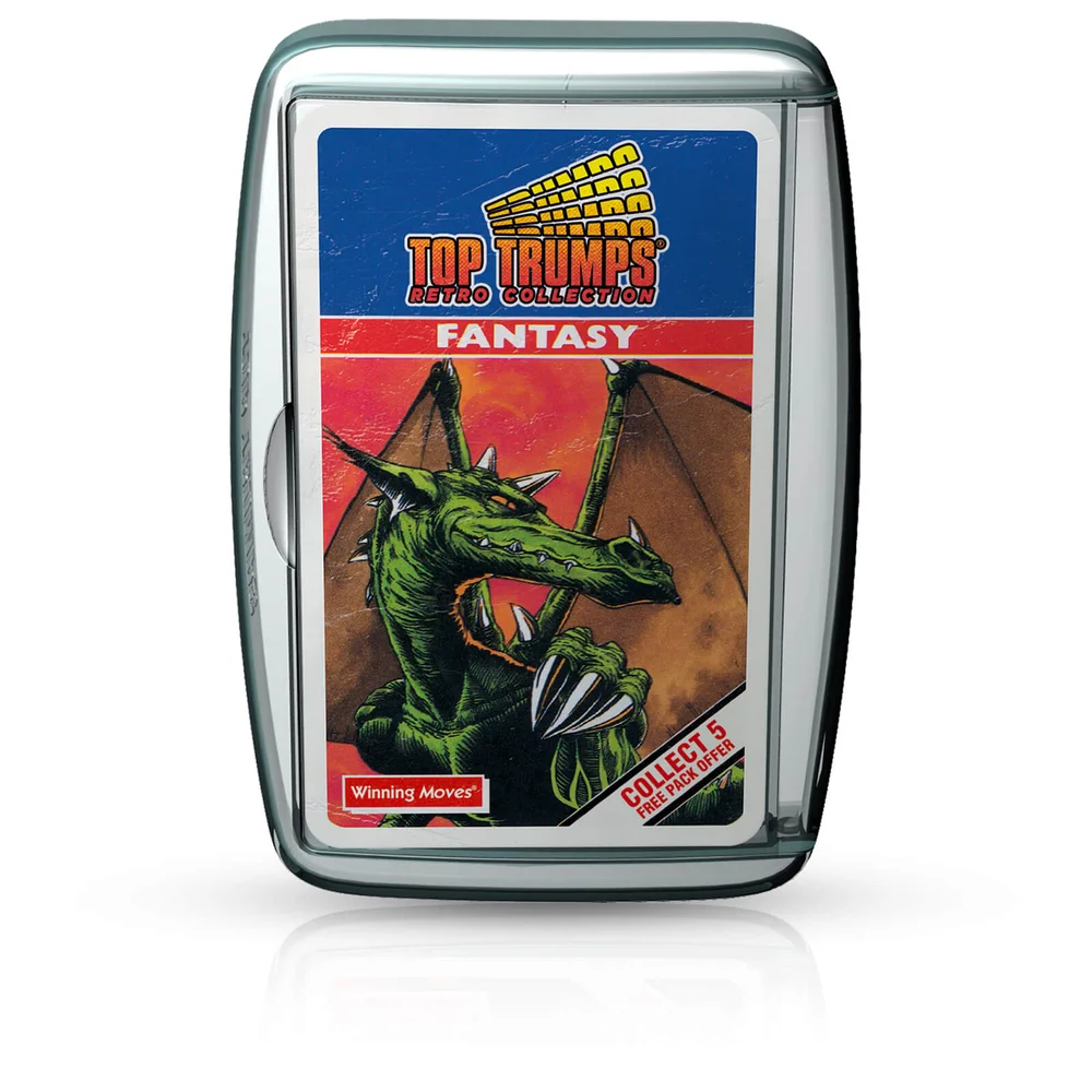 Top Trumps Card Game - Fantasy Retro Edition Image 1
