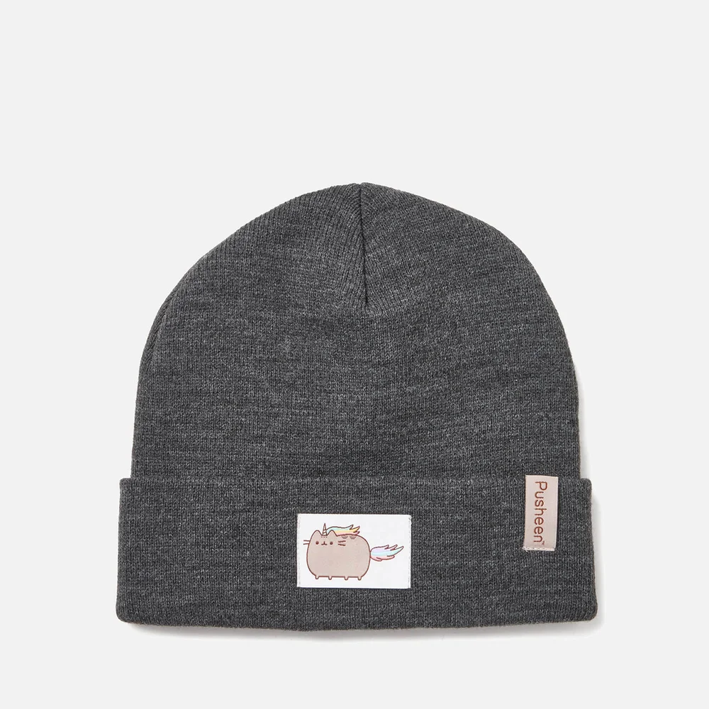 Pusheen Beanie Hat - Charcoal Image 1