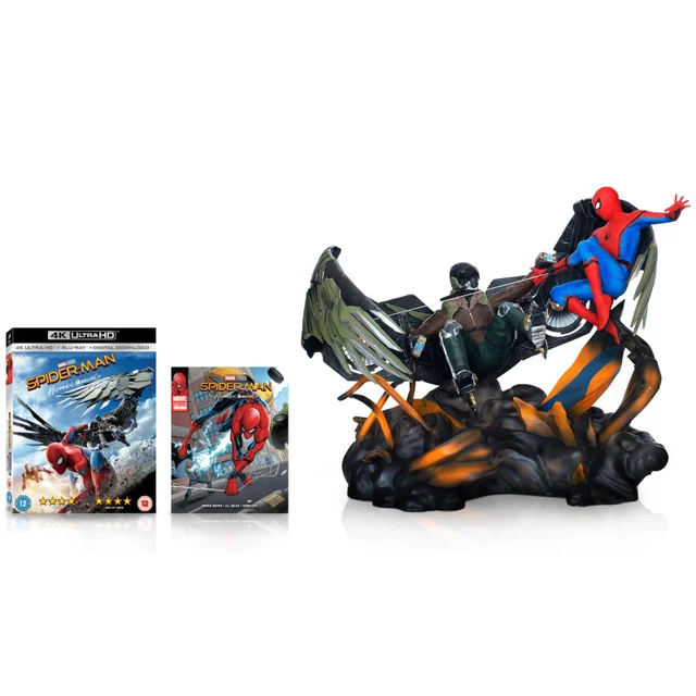 Spider-Man Homecoming - 4K Ultra HD - Figurine + Comic Book