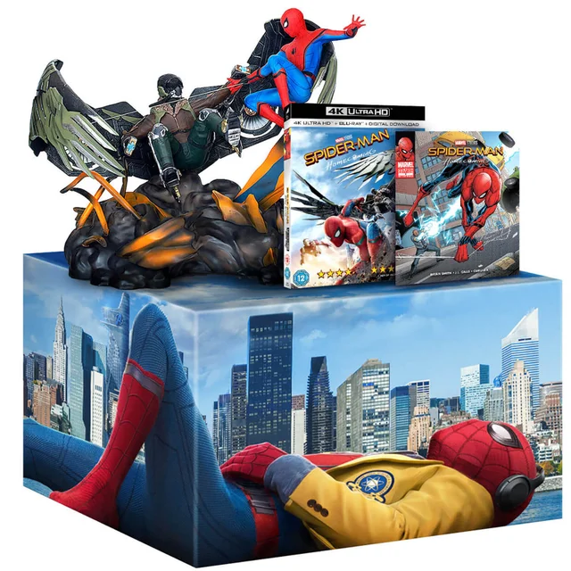 Spider-Man Homecoming - 4K Ultra HD - Figurine + Comic Book