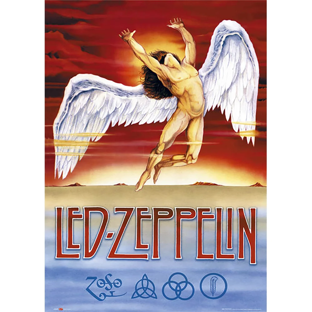 Led Zeppelin Swan Song - 61 x 91.5cm Maxi Poster Image 1