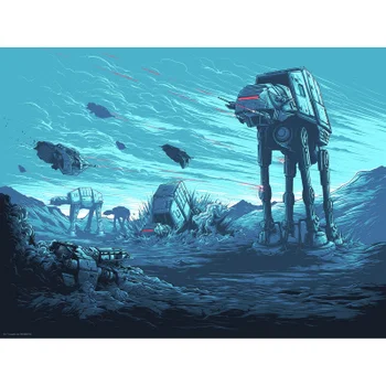 Attack Pattern Delta - Zavvi Exclusive Star Wars Dan Mumford Signed Silkscreen (18 x 24 Inch)