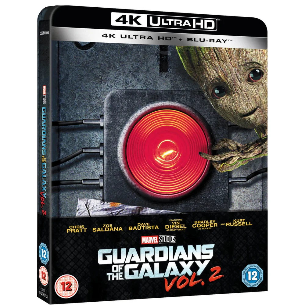 Guardians of the Galaxy Vol.2 - 4K Ultra HD (Including 2D Blu-ray) - Zavvi Exclusive Limited Edition Steelbook Image 1