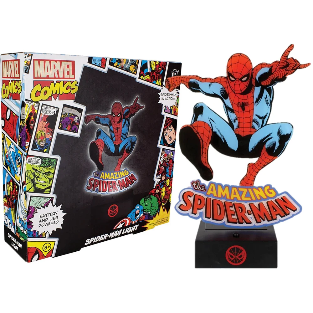 Marvel Comics Spider-Man Light Lamp Image 1