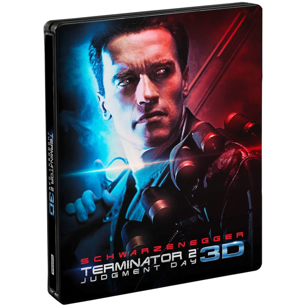 Terminator 2 3D (Includes 2D Version) - Zavvi Exclusive Limited Edition Steelbook Image 1