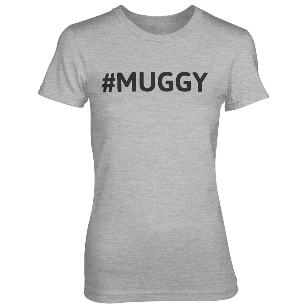 Hashtag Muggy Grey T-Shirt - S - Grey Image 1