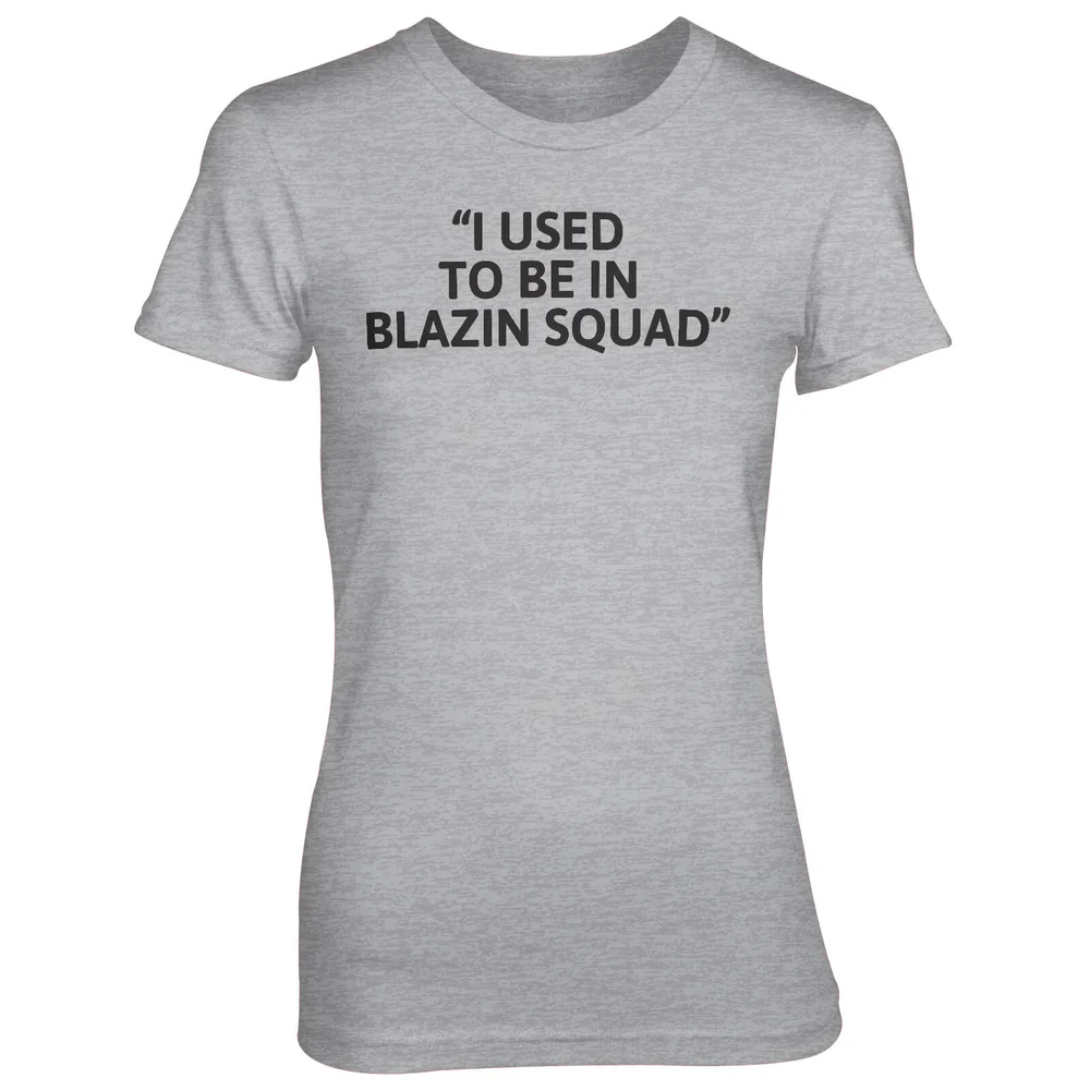 I Used To Be In Blazing Squad Grey T-Shirt - S - Grey Image 1