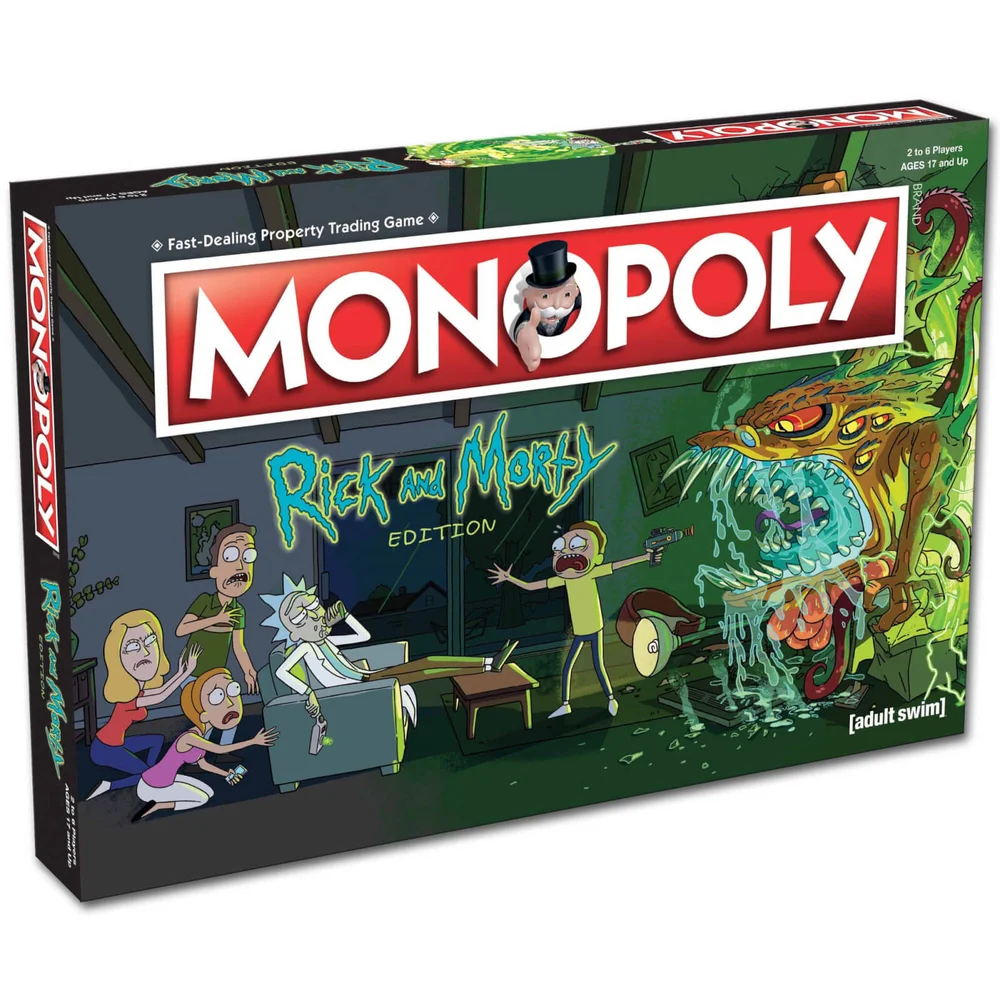Monopoly Board Game - Rick and Morty Edition Image 1