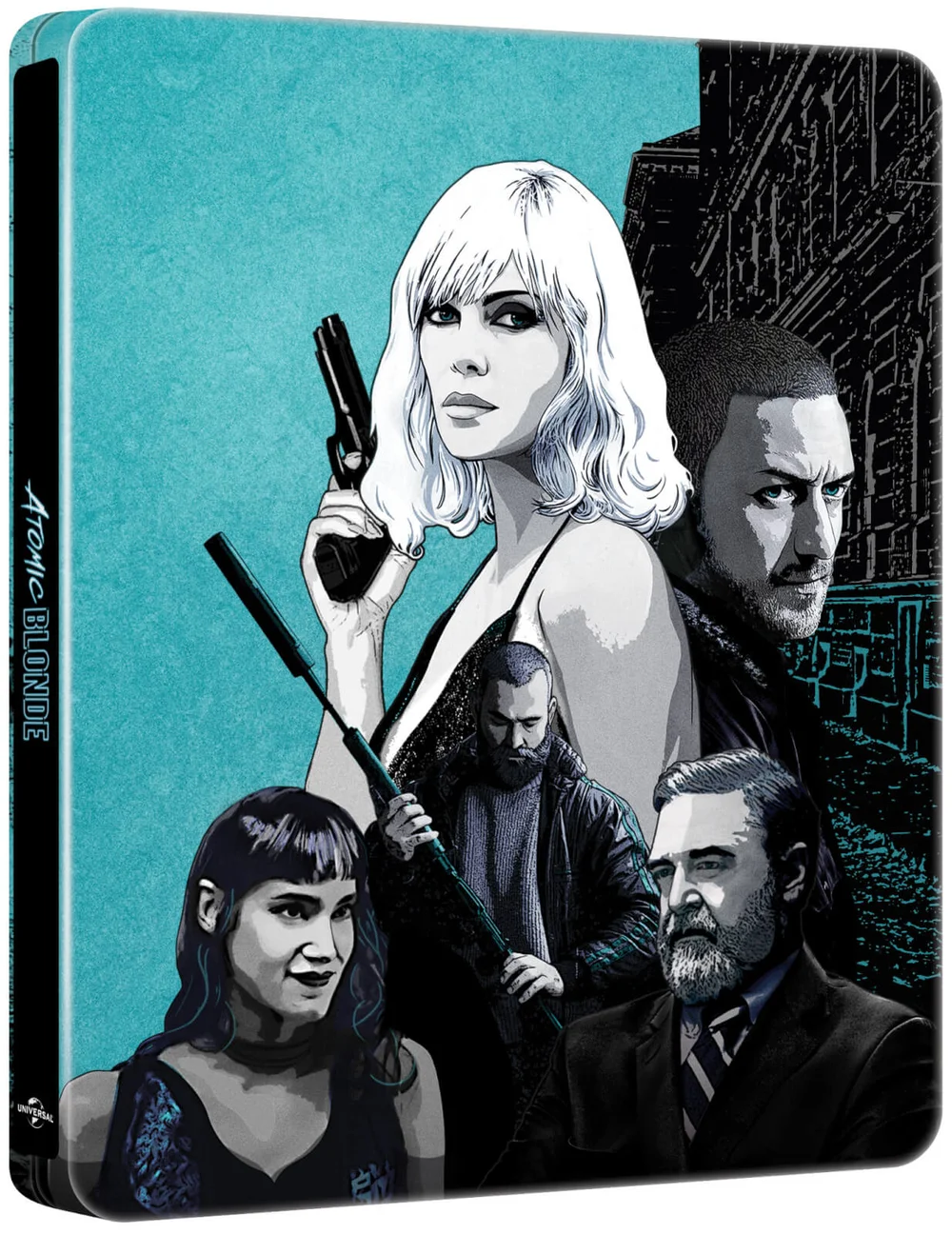 Atomic Blonde - 4K Ultra HD - Zavvi Exclusive Limited Edition Steelbook Image 1