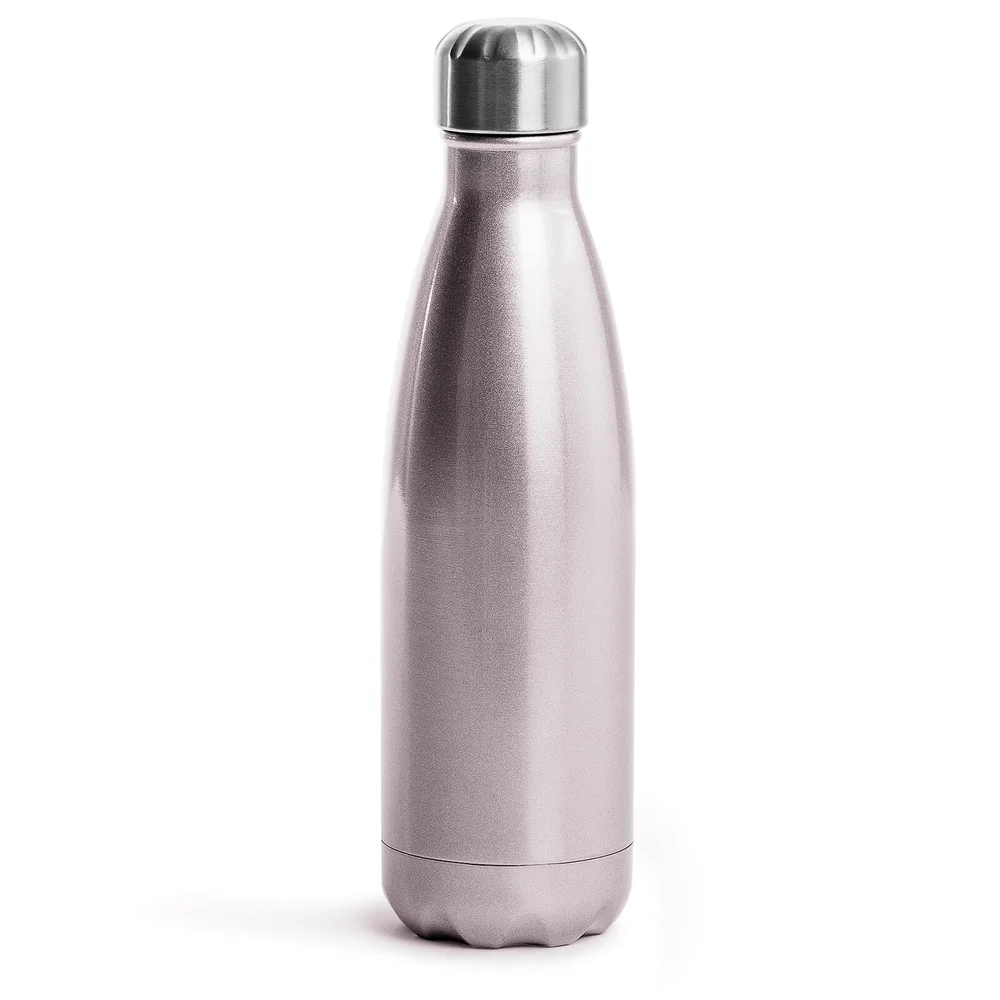 Sagaform Steel Hot and Cold Bottle - Pink (50cl) Image 1