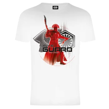 Star Wars Men's The Last Jedi Elite Guard T-Shirt - White