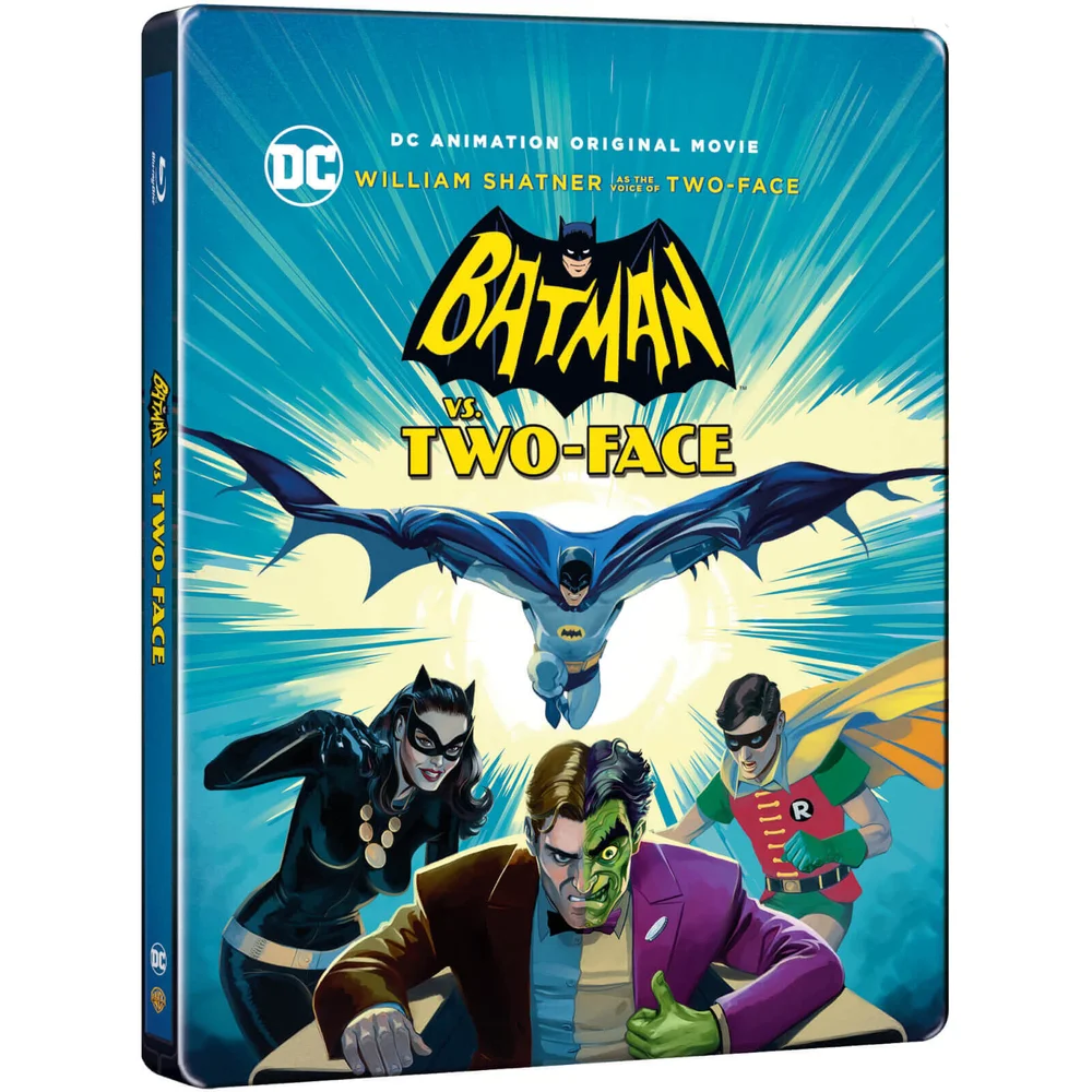 Batman Vs. Two-Face - Zavvi Exclusive Limited Edition Steelbook Image 1
