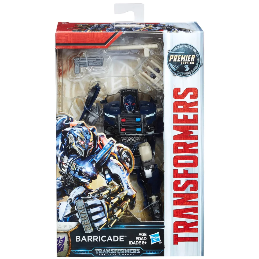 Transformers The Last Knight: Premier Edition Barricade Action Figure Image 1