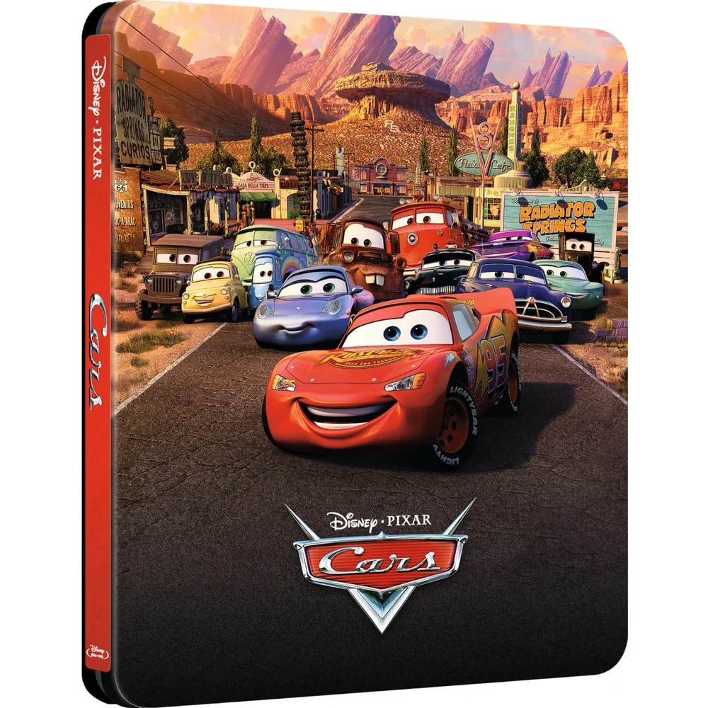 Cars - Zavvi Exclusive Limited Edition Steelbook Image 1