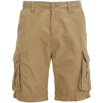 Brave Soul Men's Riverwood Cargo Shorts - Stone