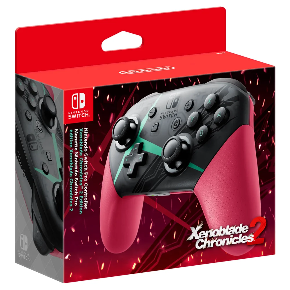 Nintendo Switch Pro Controller Xenoblade Chronicles 2 Edition Image 1