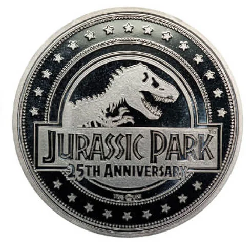 Jurassic Park 'Amber' Collector's Limited Edition Coin: Silver Variant