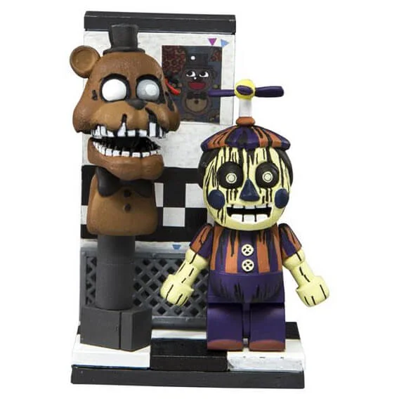 McFarlane Five Nights At Freddy's Office Hallway With Phantom Balloon Boy (Micro Set) Image 1