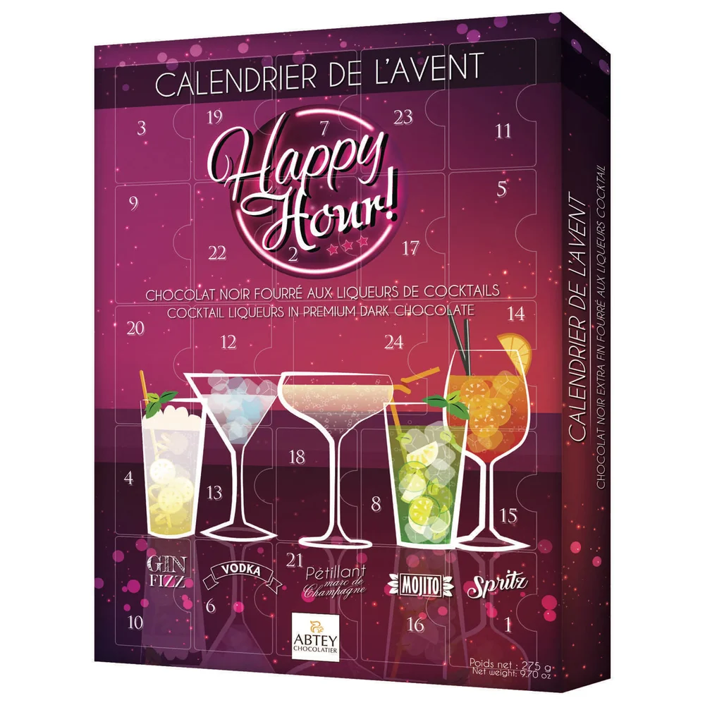 Happy Hour Cocktail Liqueur Advent Calendar Image 1