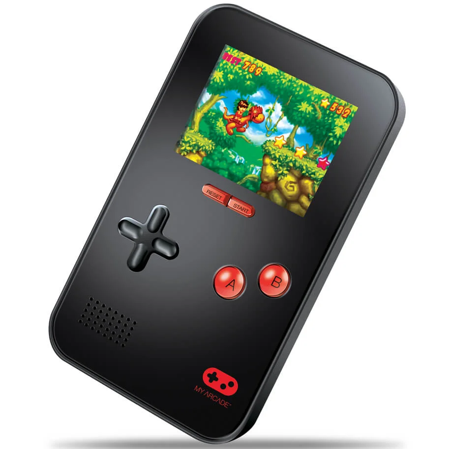 My Arcade Go Gamer Portable 16-Bit Games Machine (Includes 220 Built In Games) - Red / Black Image 1