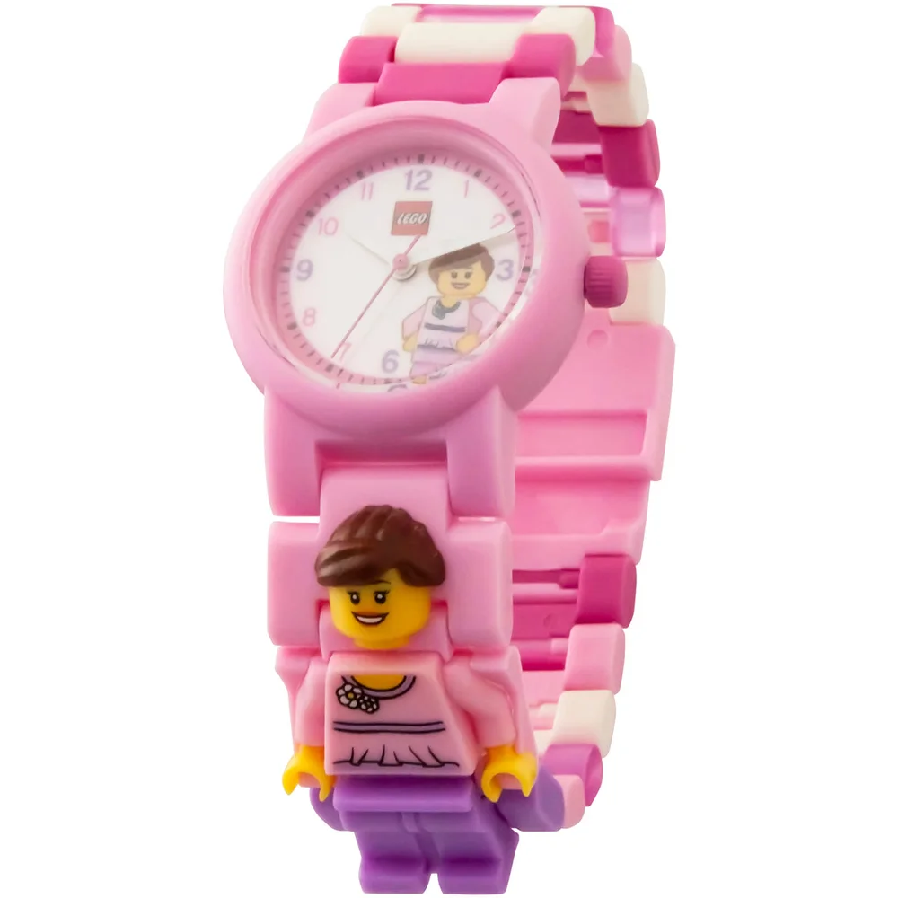 LEGO Classic Pink Minifigure Link Watch Image 1