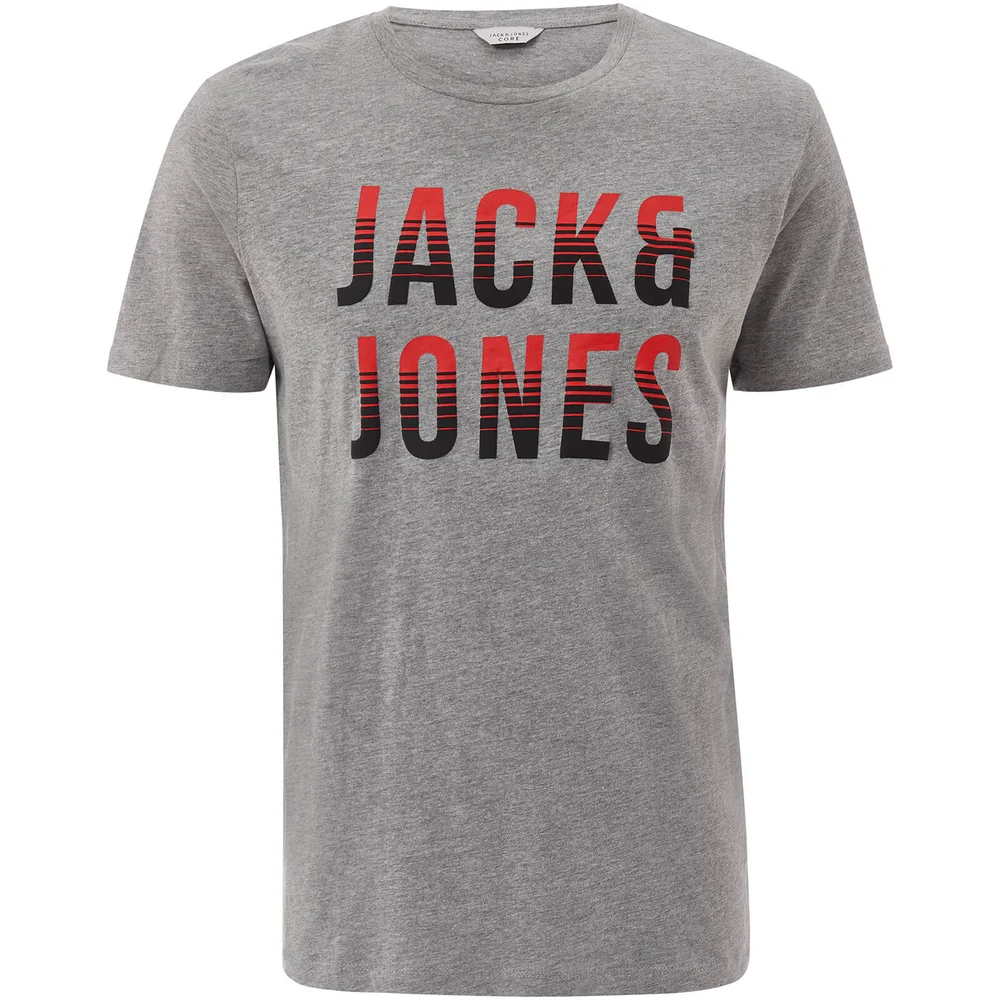 Jack & Jones Core Men's Regent T-Shirt - Light Grey Marl - S - Grey Image 1