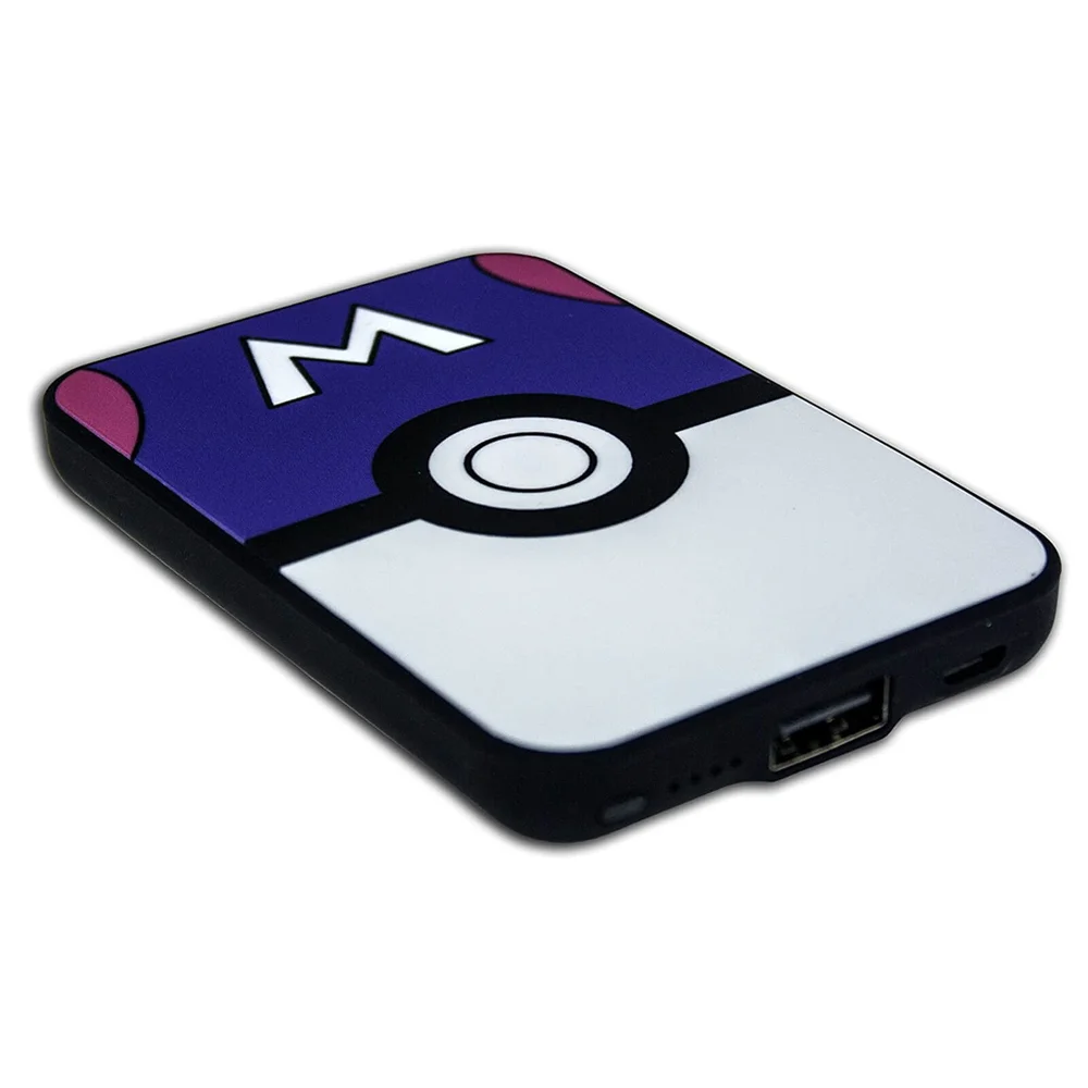 Pokémon Megaball Credit Card Sized Power Bank (5000mAh) Image 1