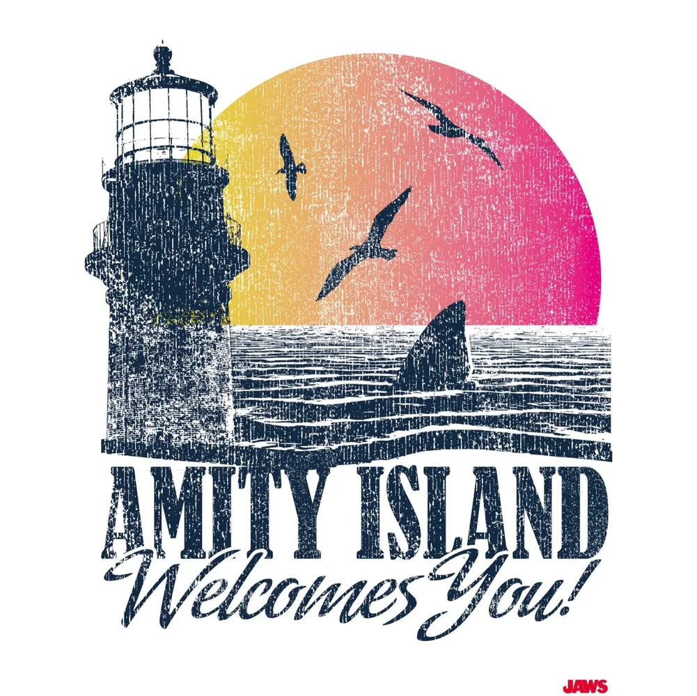 Jaws Amity Welcomes You Limited Edition Art Print Image 1