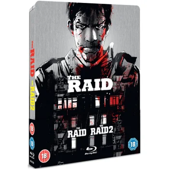 The Raid 1 & 2 - Zavvi Exclusive Limited Edition Steelbook (Title Debossed)