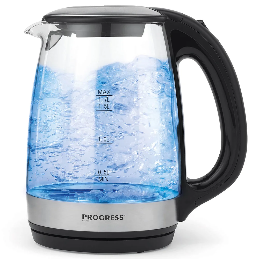 Progress Glass Kettle 1.7L Image 1
