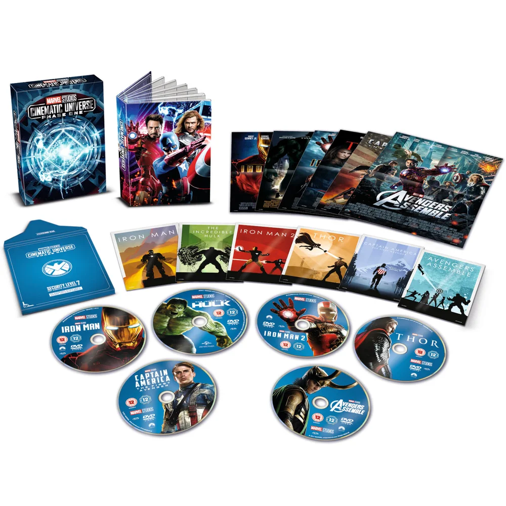Marvel Studios Collector's Edition Box Set - Phase 1 Image 1