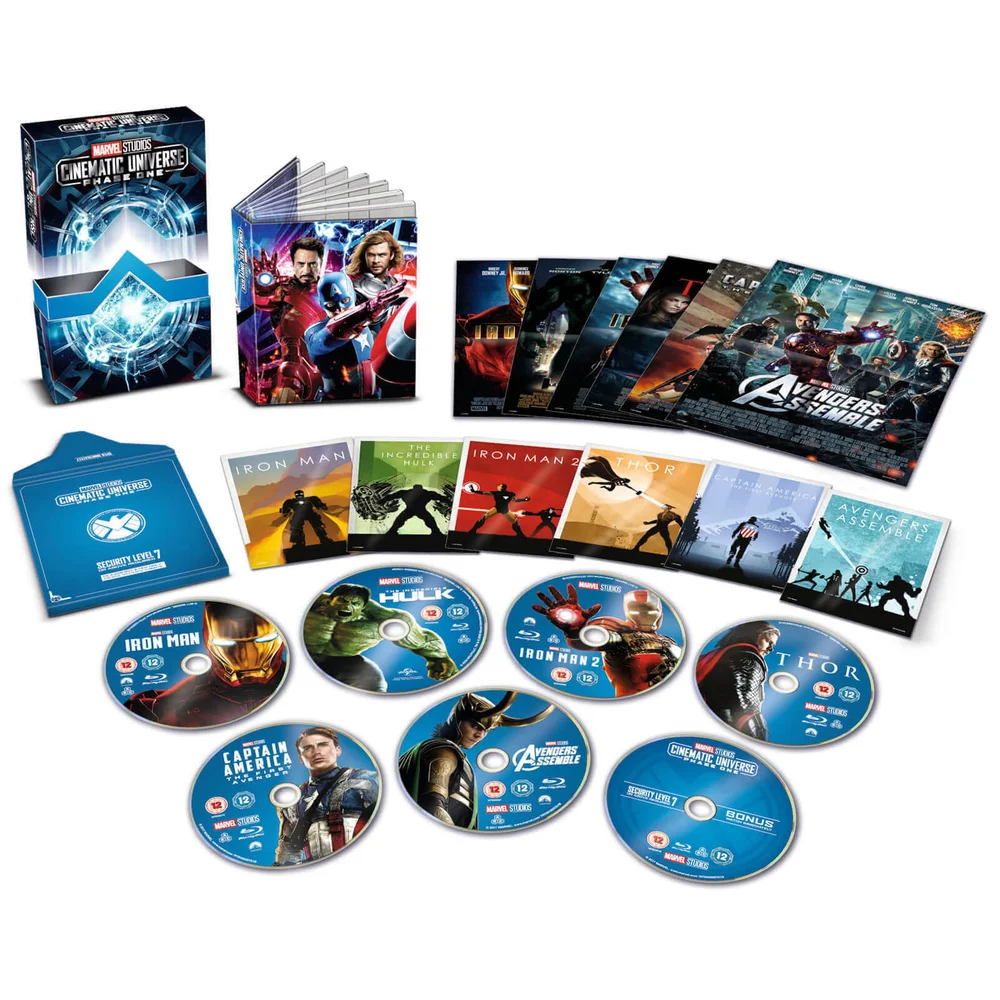 Marvel Studios Collector's Edition Box Set - Phase 1 Image 1