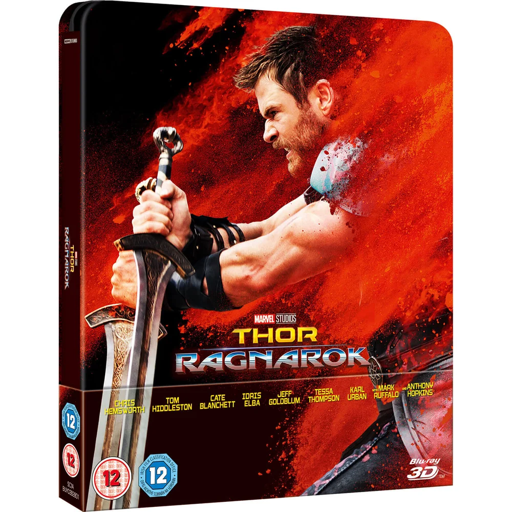Thor Ragnarok 3D (Includes 2D Version) - Zavvi Exclusive Limited Edition Steelbook Image 1