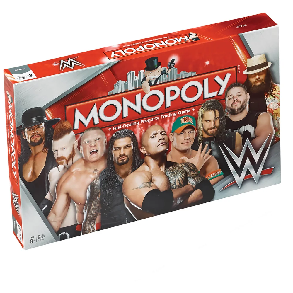 Monopoly Board Game - WWE Edition Image 1