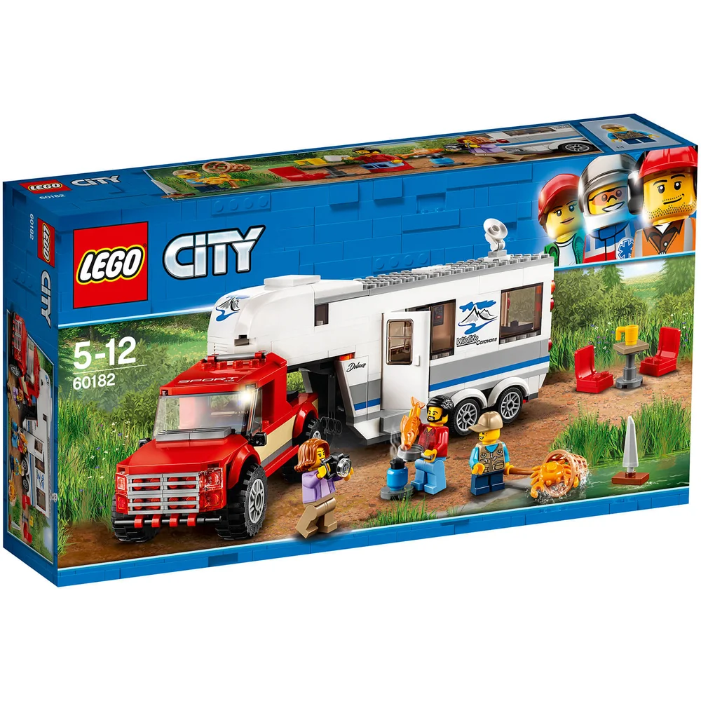 LEGO City Great Vehicles: Pickup and Caravan (60182) Image 1