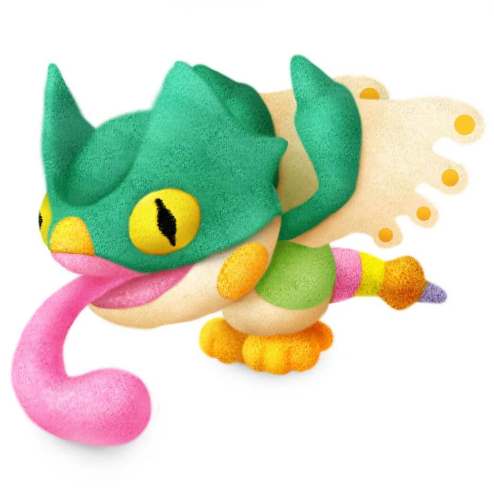 Monster Hunter World Plush Figure - Pukei-Pukei (20cm) Image 1