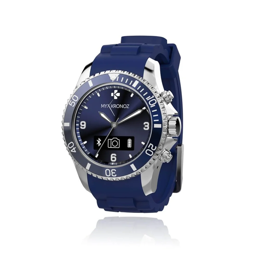 MyKronoz Zeclock Bluetooth Smart Watch - Blue Image 1