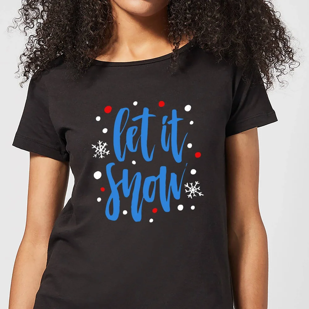 Let it Snow Women's T-Shirt - Black - 3XL Image 1