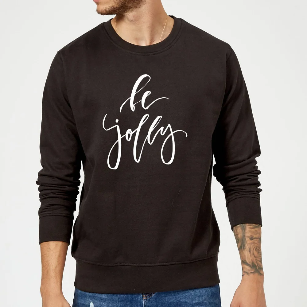 Be Jolly Sweatshirt - Black - S - Black Image 1