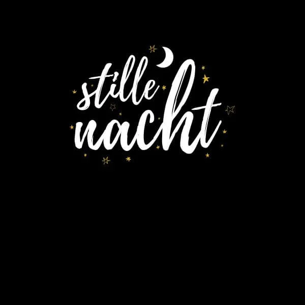Stille Nacht Women's T-Shirt - Black