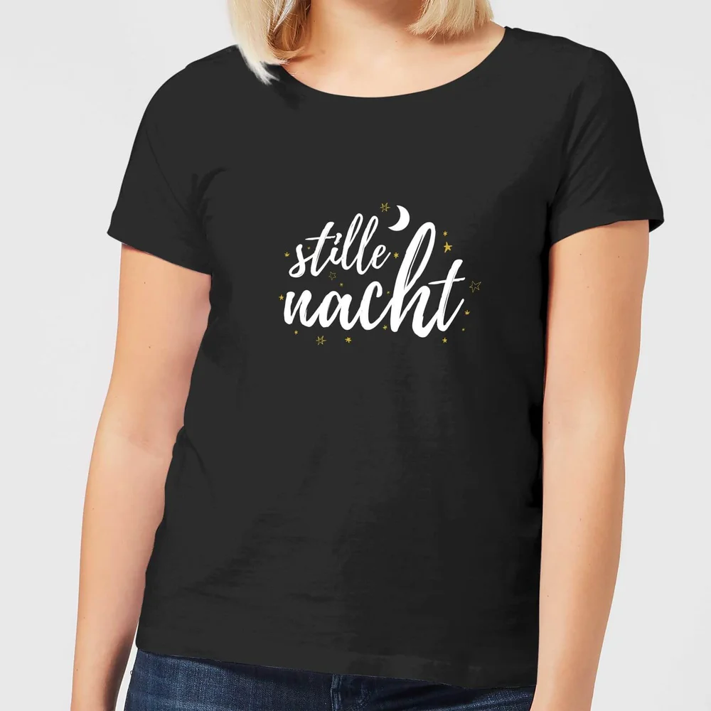 Stille Nacht Women's T-Shirt - Black - 3XL Image 1