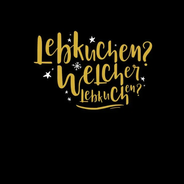 International Lebkiuchen Women's T-Shirt - Black