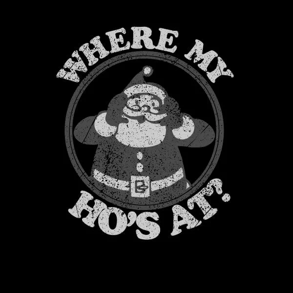 Where My Ho's At Black Women's T-Shirt - Black