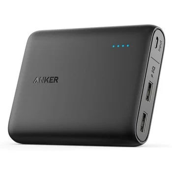 Anker Powercore 10400MAH Power Bank with PowerIQ - Black